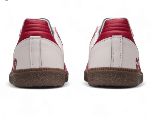Adidas x Comme des Garçons White/Pink Samba
