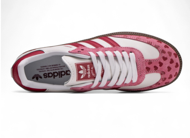 Adidas x Comme des Garçons White/Pink Samba